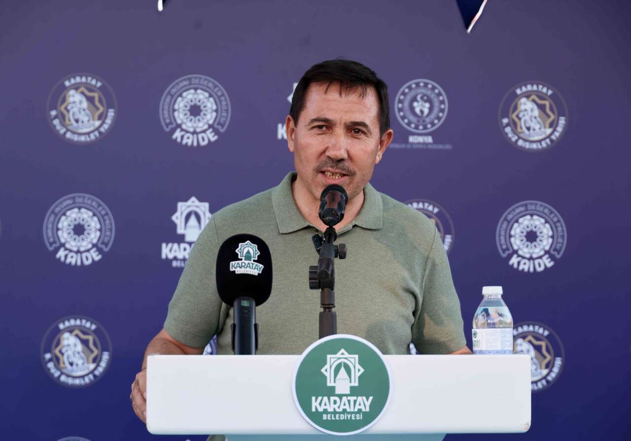 Karatay'da 9. Düz Bisiklet Yarışı büyük heyecana sahne oldu 9